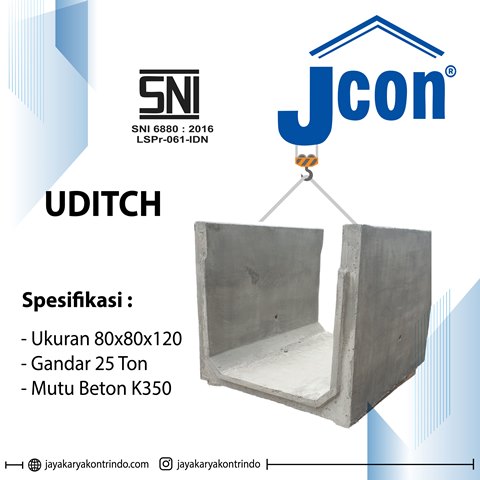 Uditch 80x80x120
